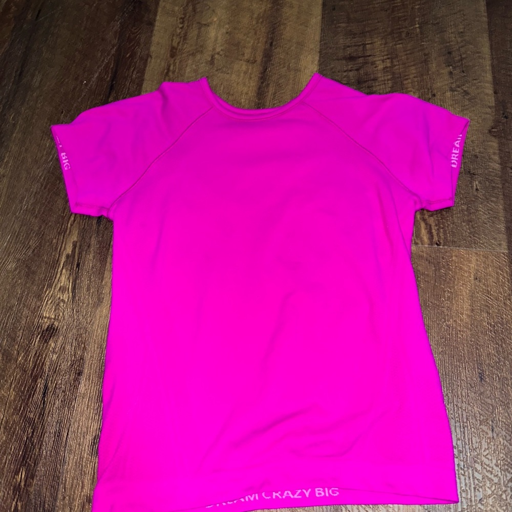 Athleta girl power up seamless tee🩷